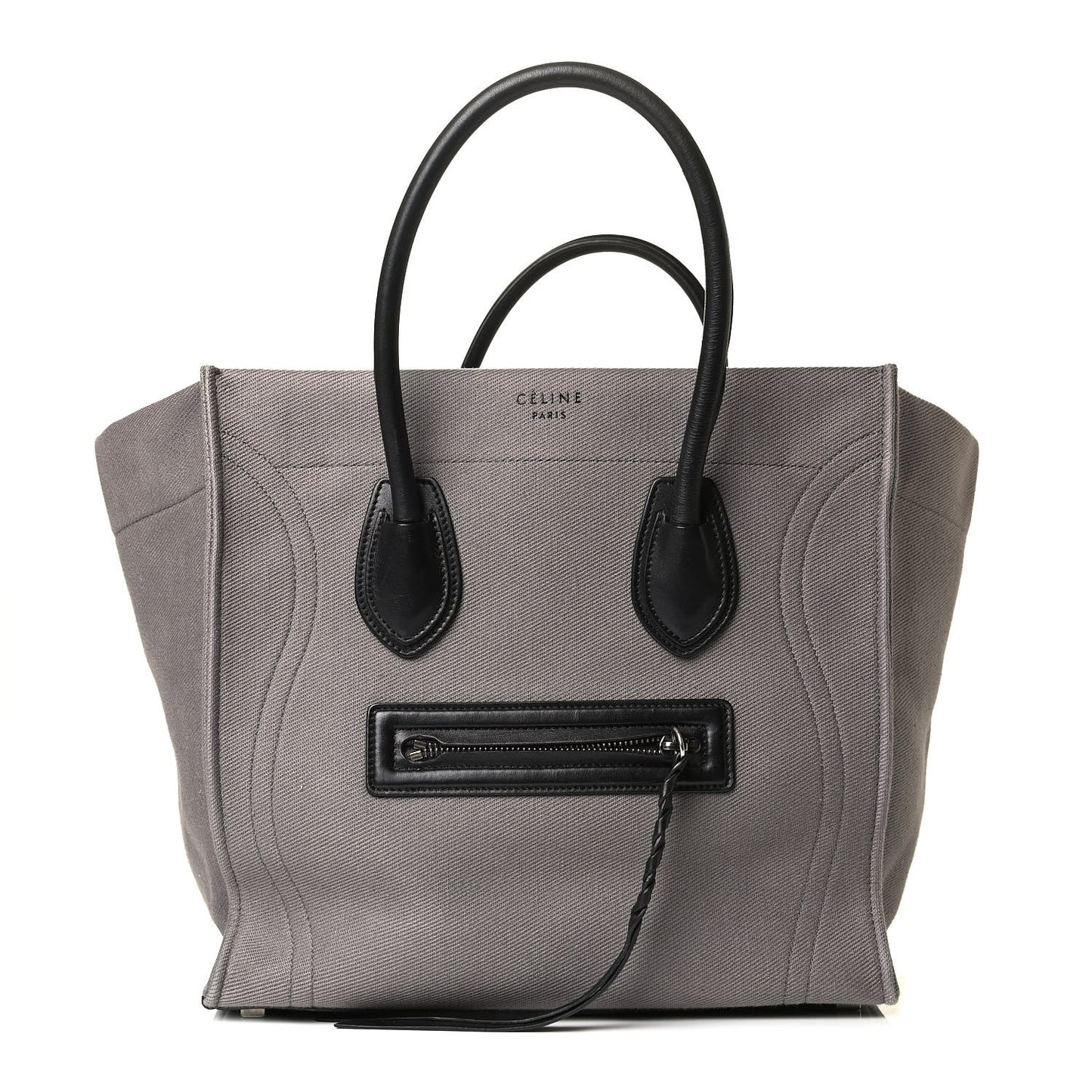 Cotton Canvas Medium Phantom Luggage Grey