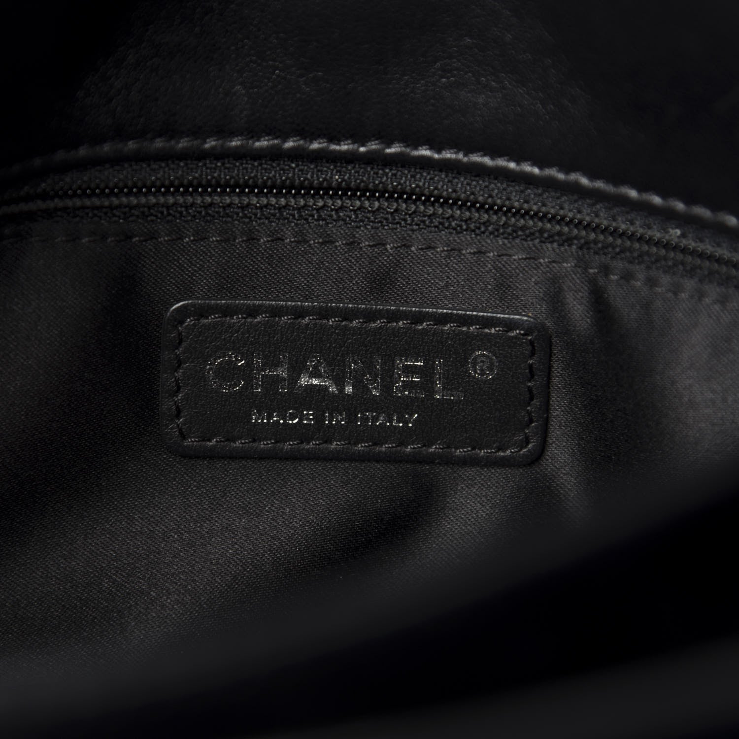 Chanel Lambskin Quilted Jumbo 3 Flap Black 11 of 14