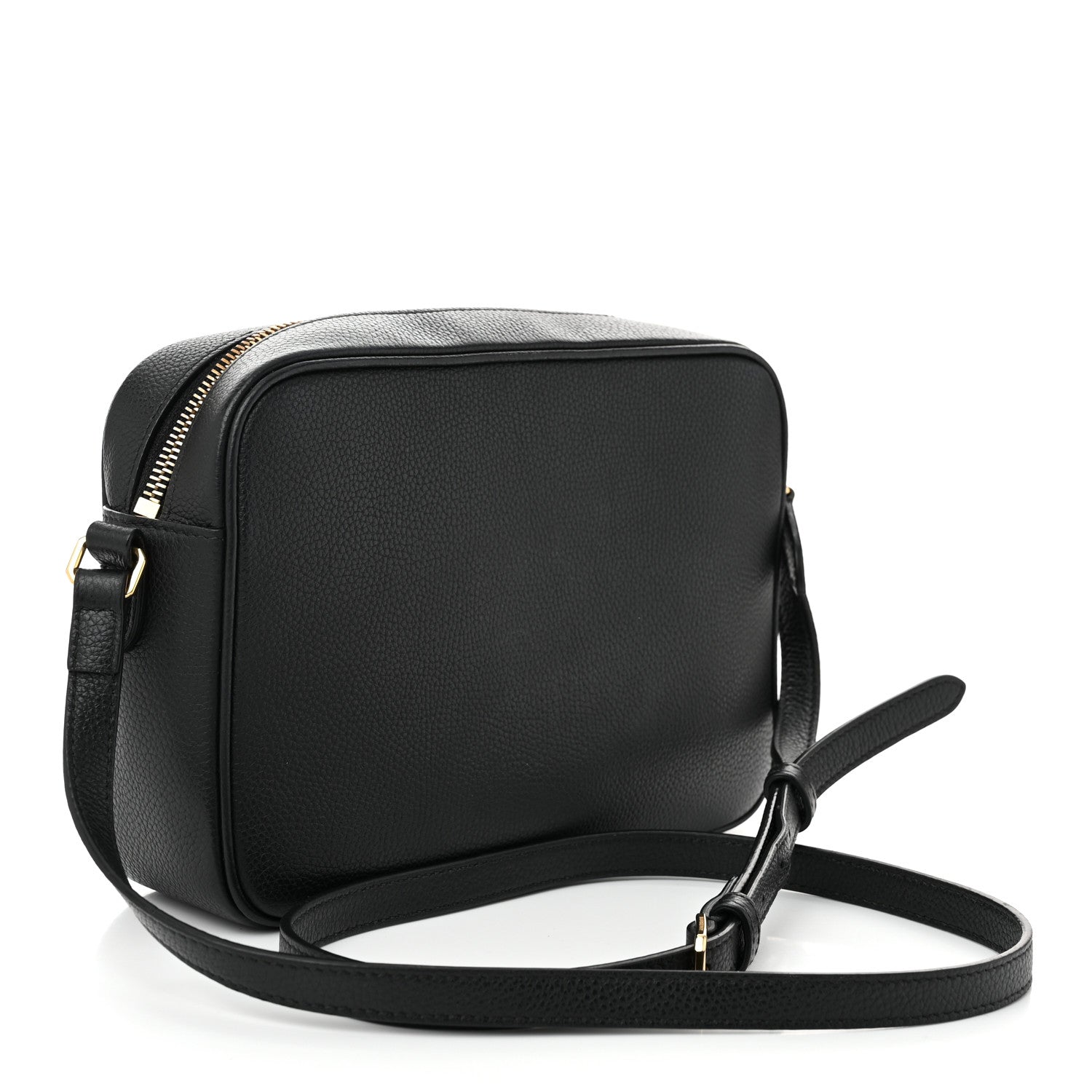 Burberry Grained Calfskin TB Large Camera Bag Black Black 3 of 10