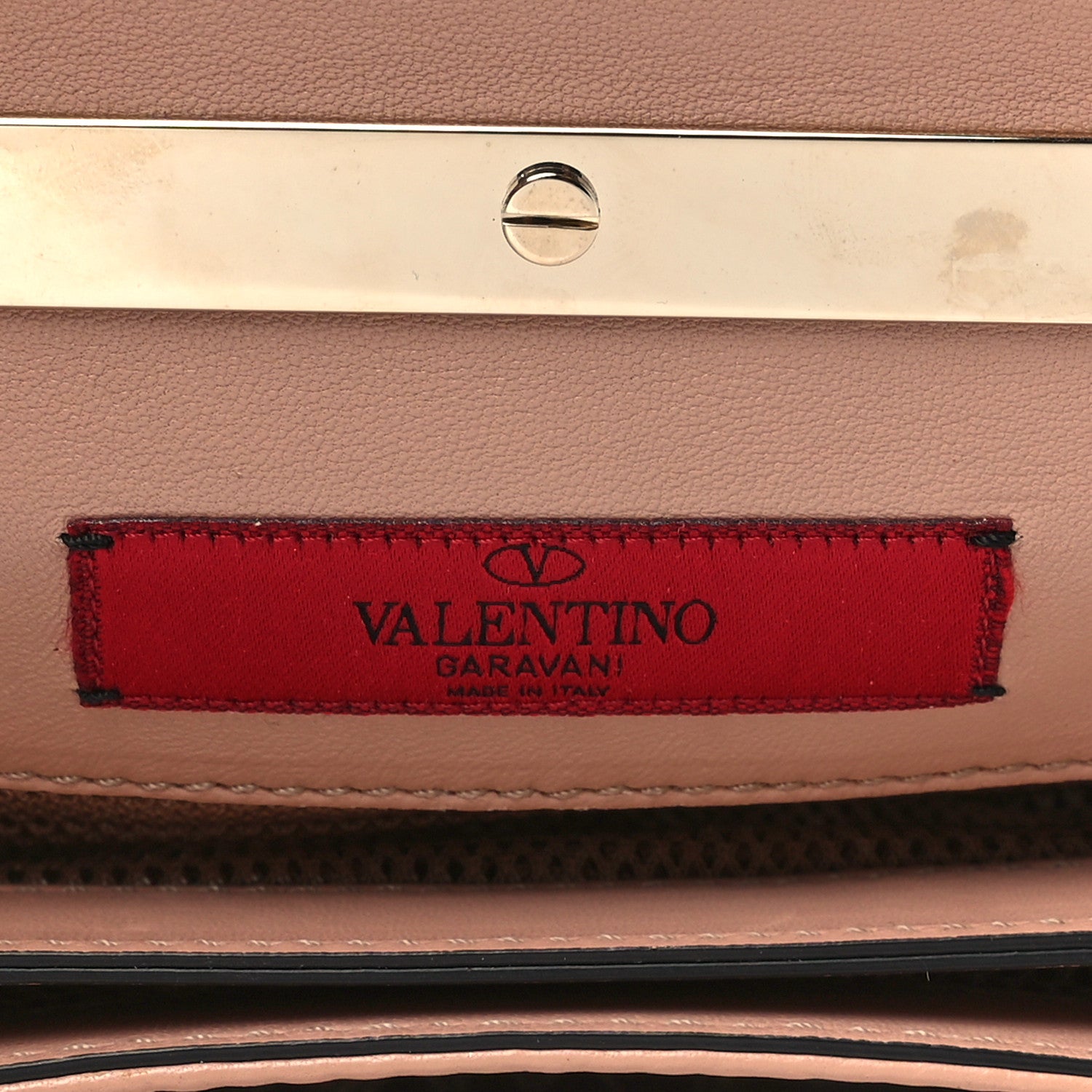 Valentino Garavani Nappa Lace Girello Flap Blush 6 of 9