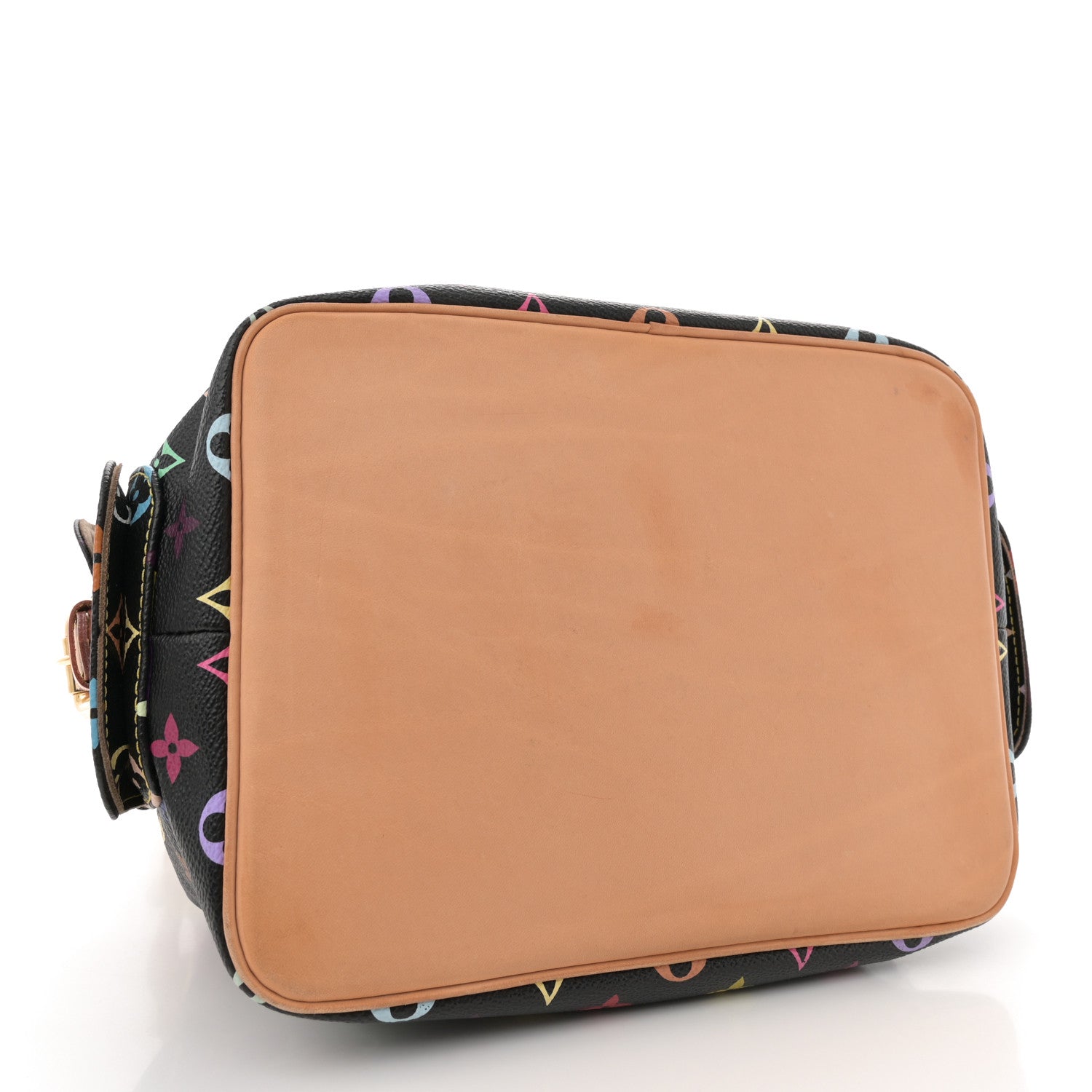 Louis Vuitton Monogram Multicolor Petit Noe Black 4 of 14