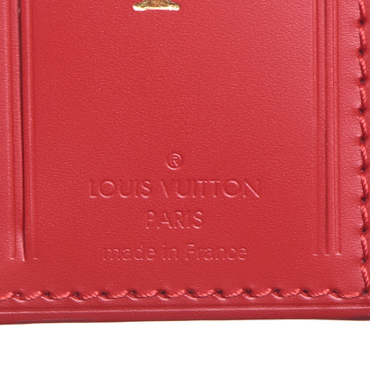 Louis Vuitton Calfskin Luggage Tag Red 3 of 4