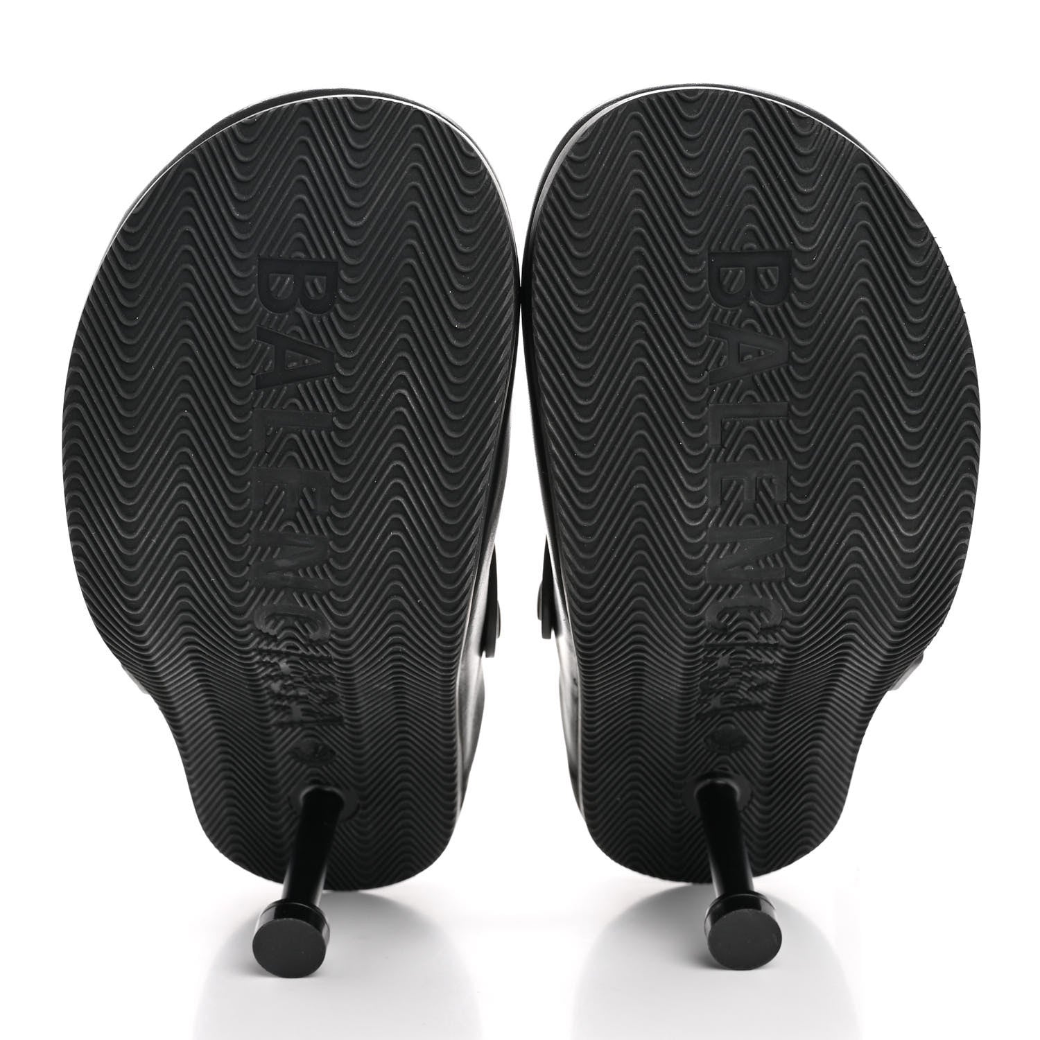 Balenciaga Calfskin Mallorca 80mm Mules 37 Black 6 of 14