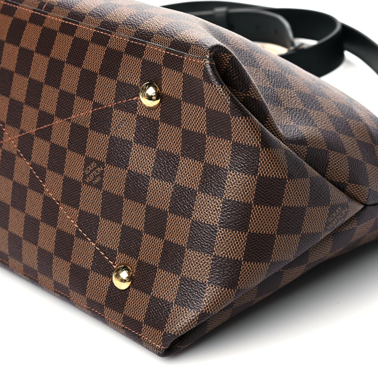 Louis Vuitton Damier Ebene Calfskin Maida Khaki 9 of 9