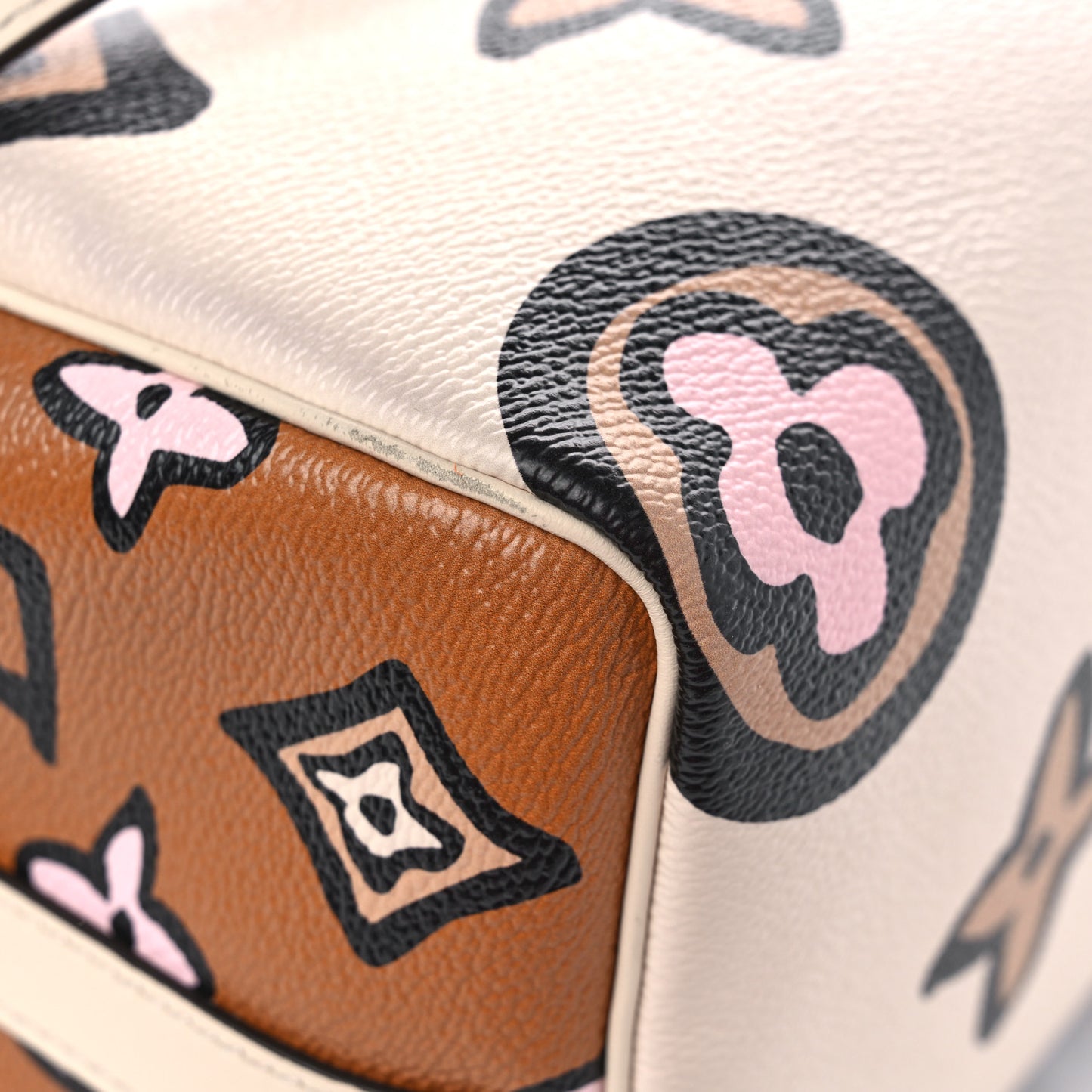 Monogram Giant Wild At Heart Speedy Bandouliere 25 Creme