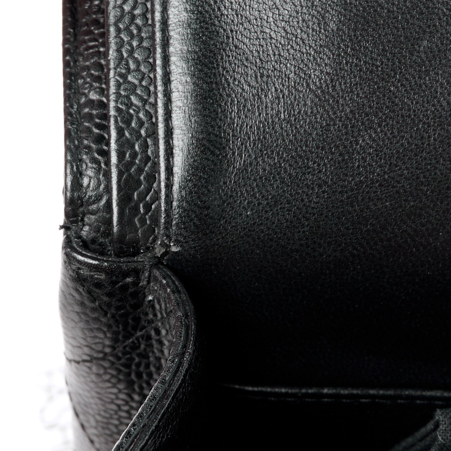 Chanel Caviar Quilted Medium Double Flap Black 13 of 15