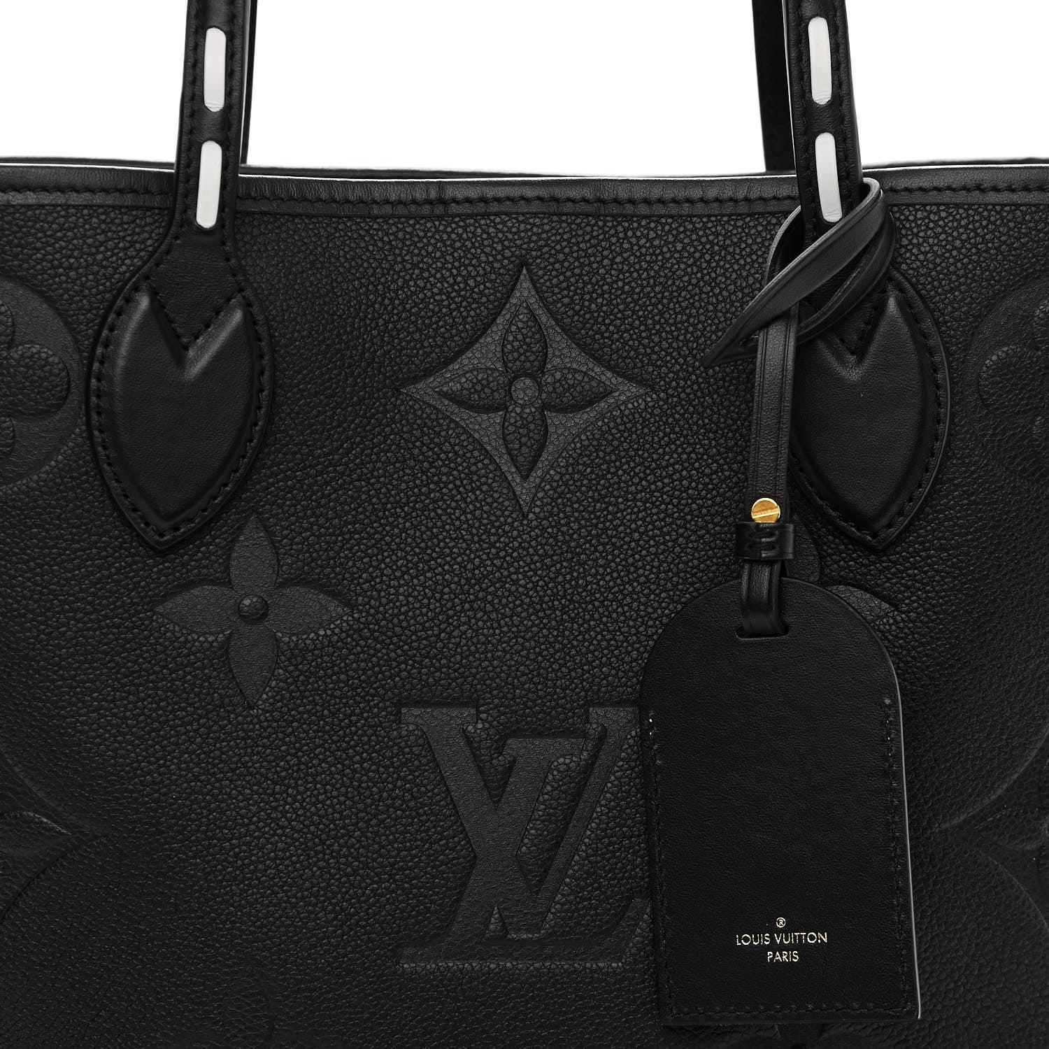 Louis Vuitton Empreinte Monogram Giant Wild At Heart Neverfull MM Black 8 of 10