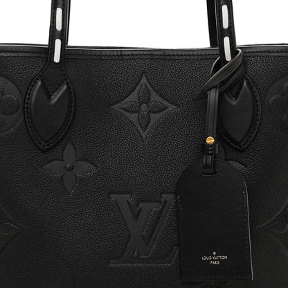 Louis Vuitton Empreinte Monogram Giant Wild At Heart Neverfull MM Black 8 of 10