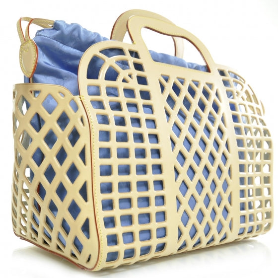 Vachetta Jelly Basket MM Runway VIP
