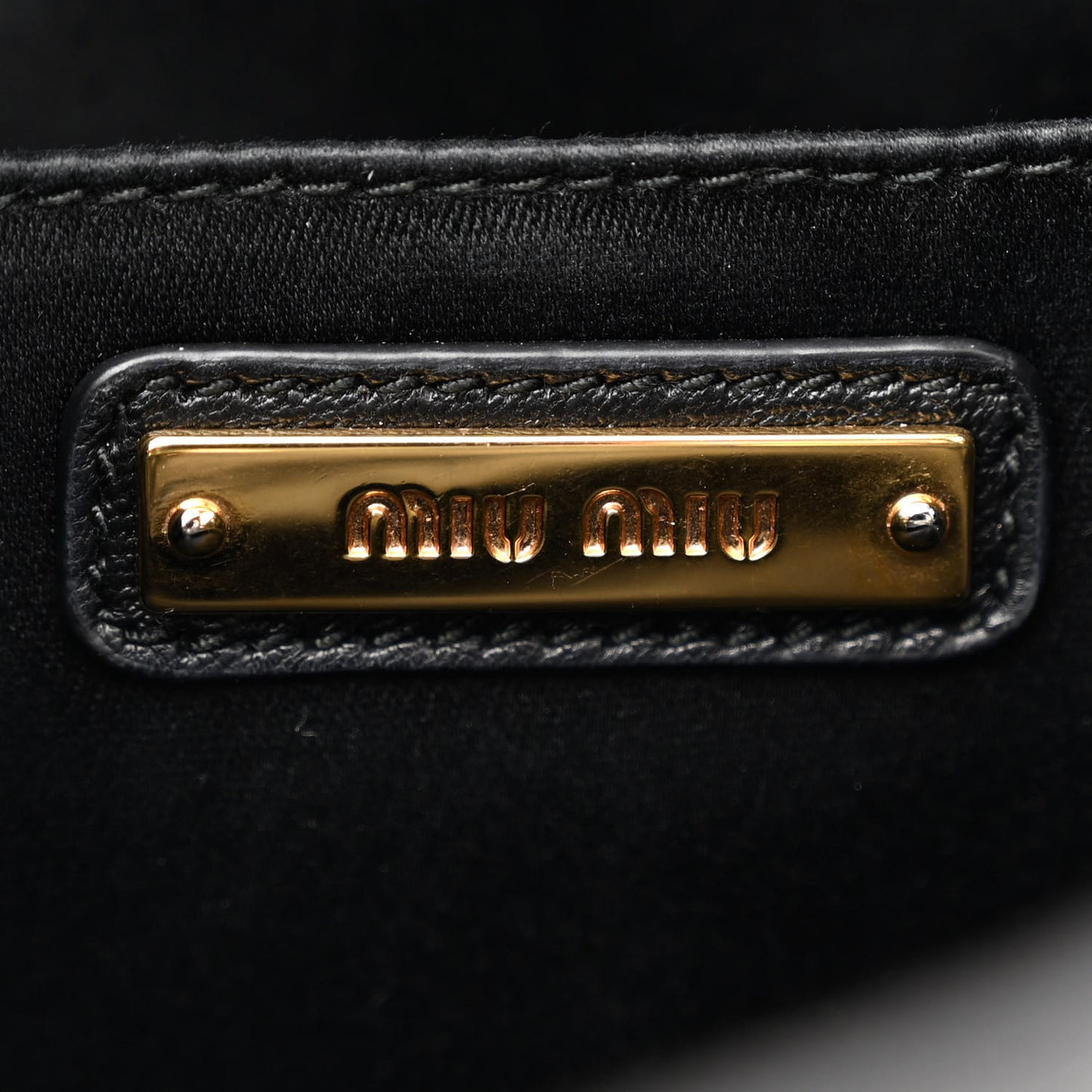 Nappa Matelasse Small Bucket Bag Black