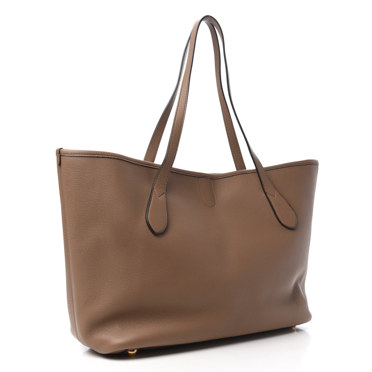 Burberry Grainy Calfskin Medium Honeybrook Tote Dark Sand 4 of 9