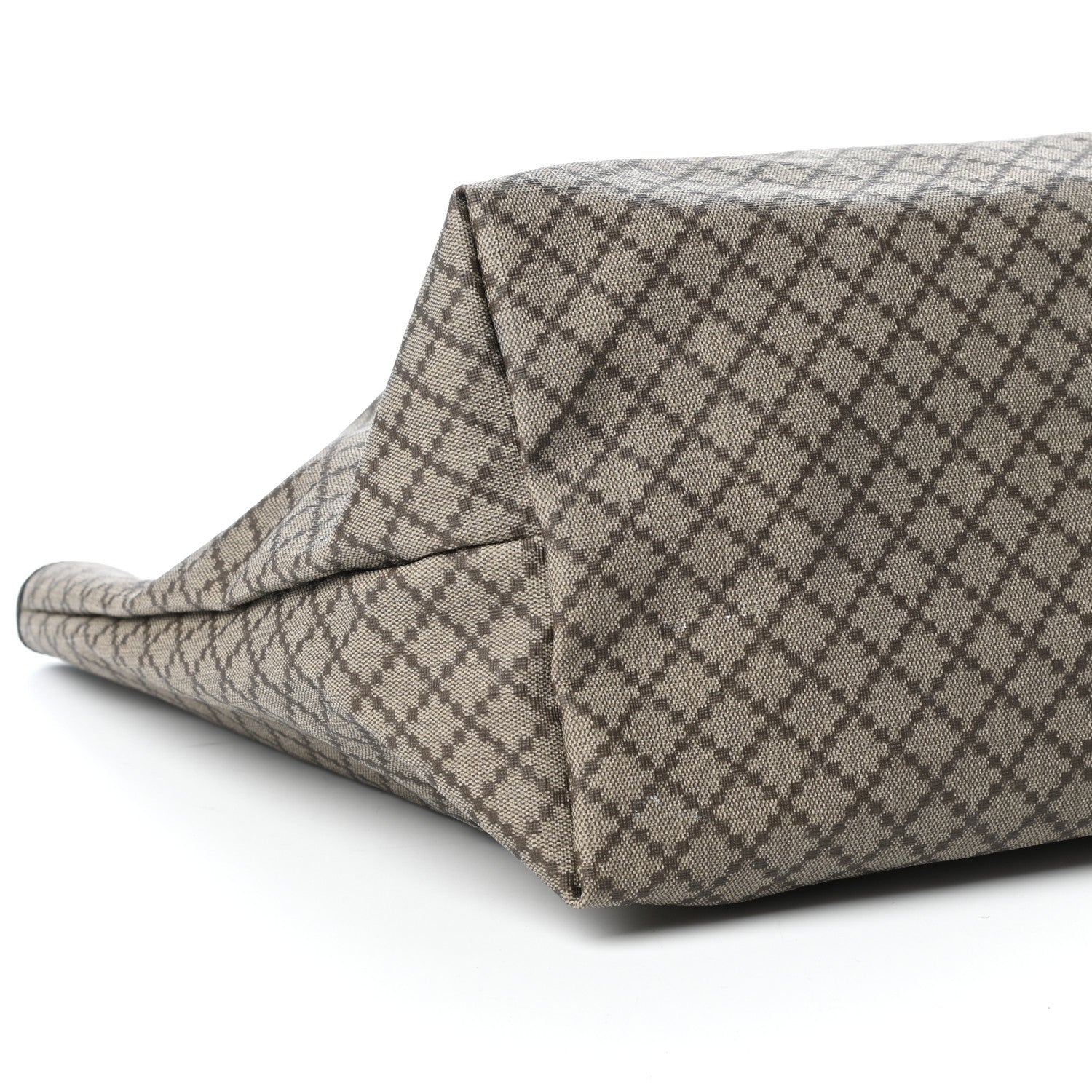 Gucci Coated Canvas Diamante Plus Tote Bag Black 8 of 9