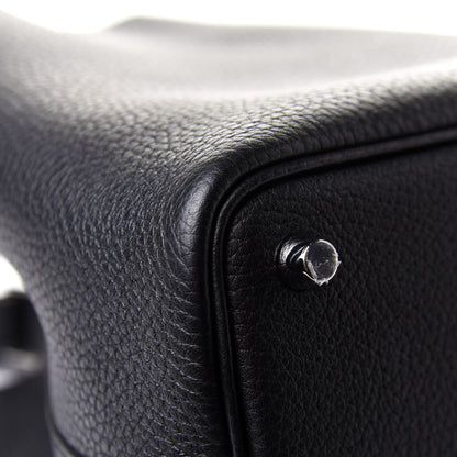 Hermes Taurillon Clemence Picotin Lock 18 PM Black 10 of 12