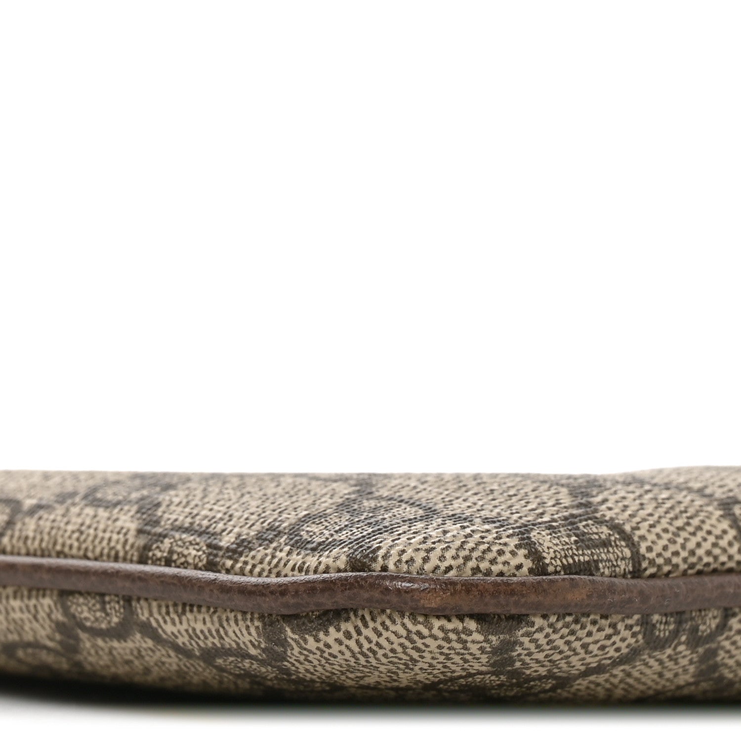 Gucci GG Supreme Monogram Large Ophidia Pouch Clutch Brown 8 of 11