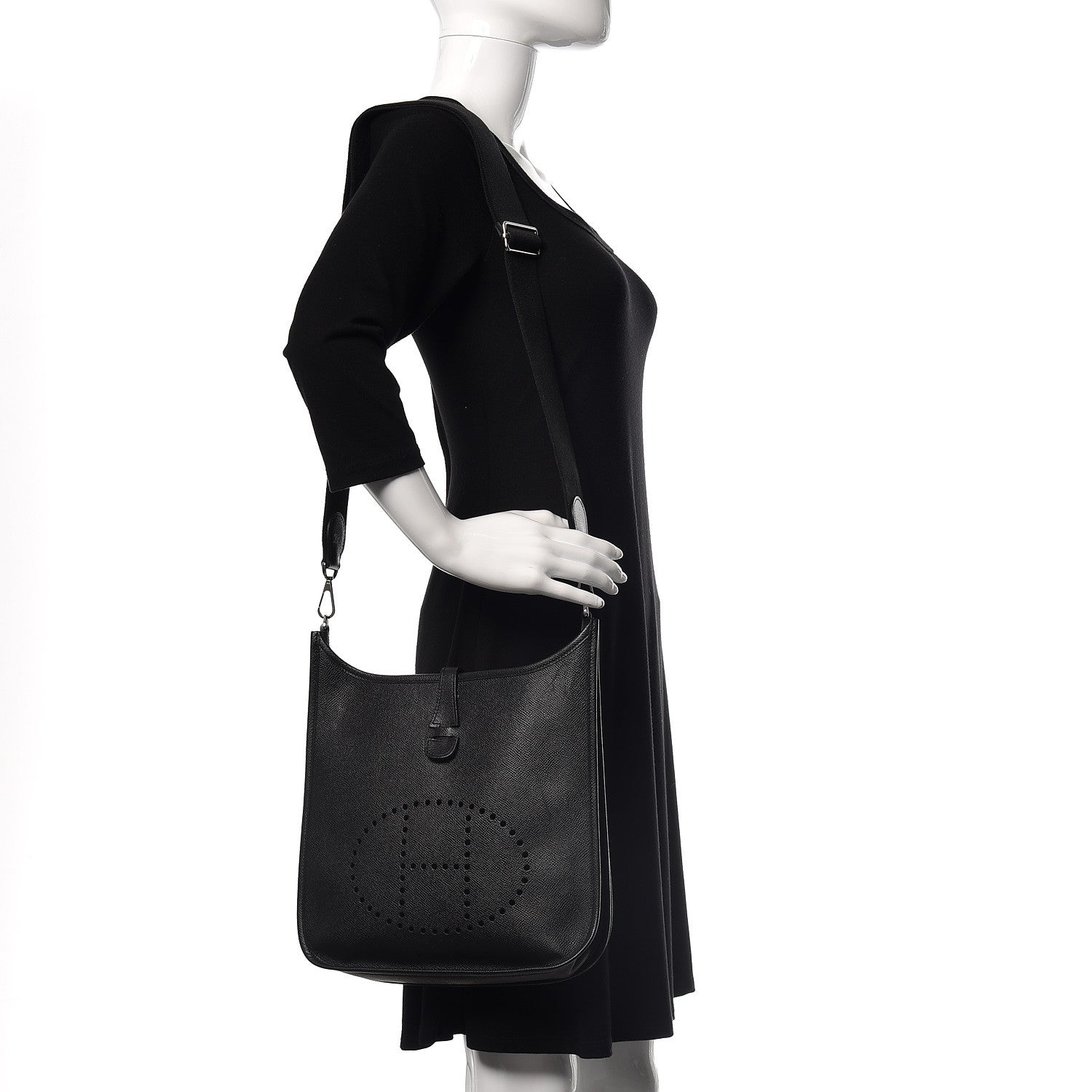 Hermes Epsom Evelyne III PM Black 3 of 15