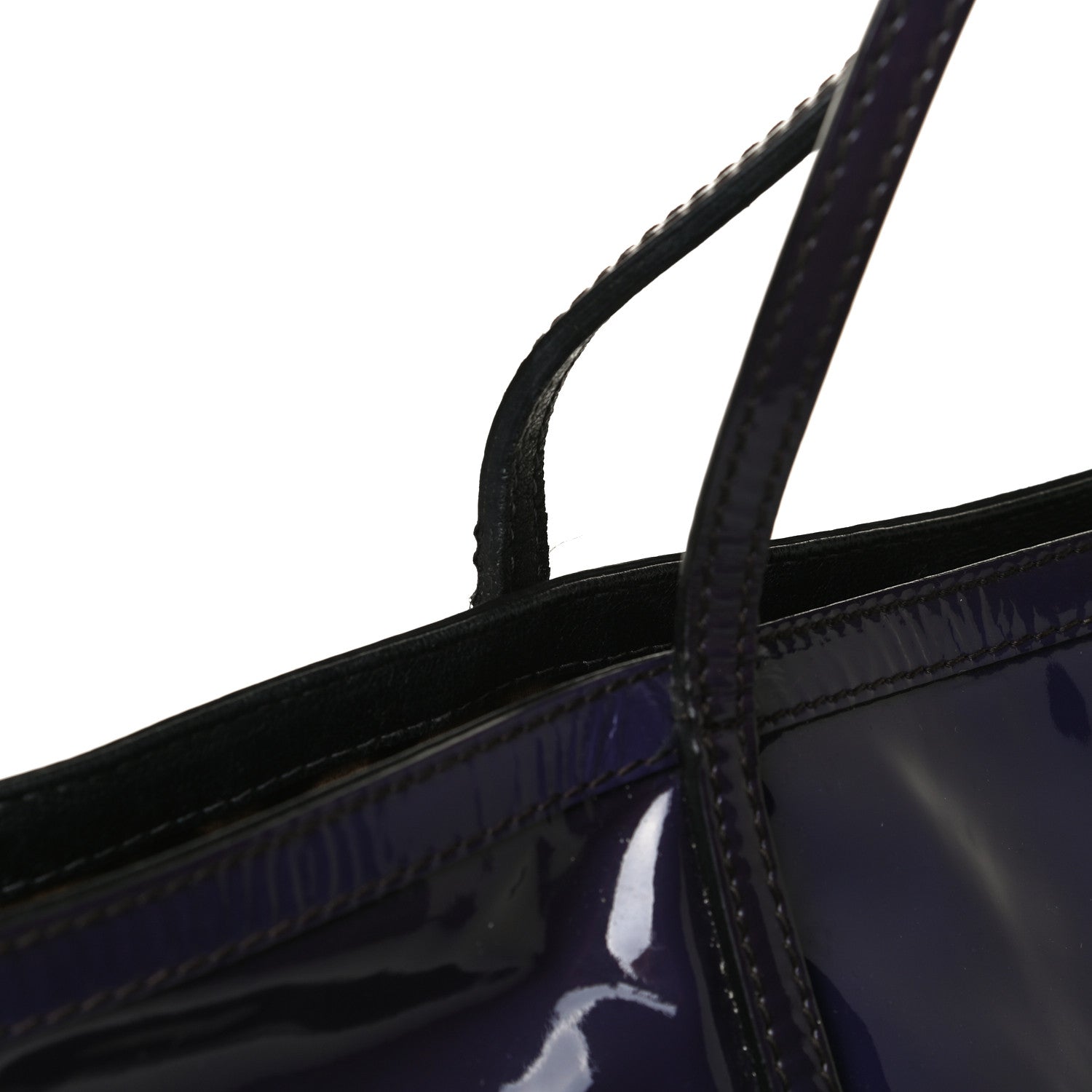 Dolce & Gabbana Patent Shopping Tote Purple 16 of 22