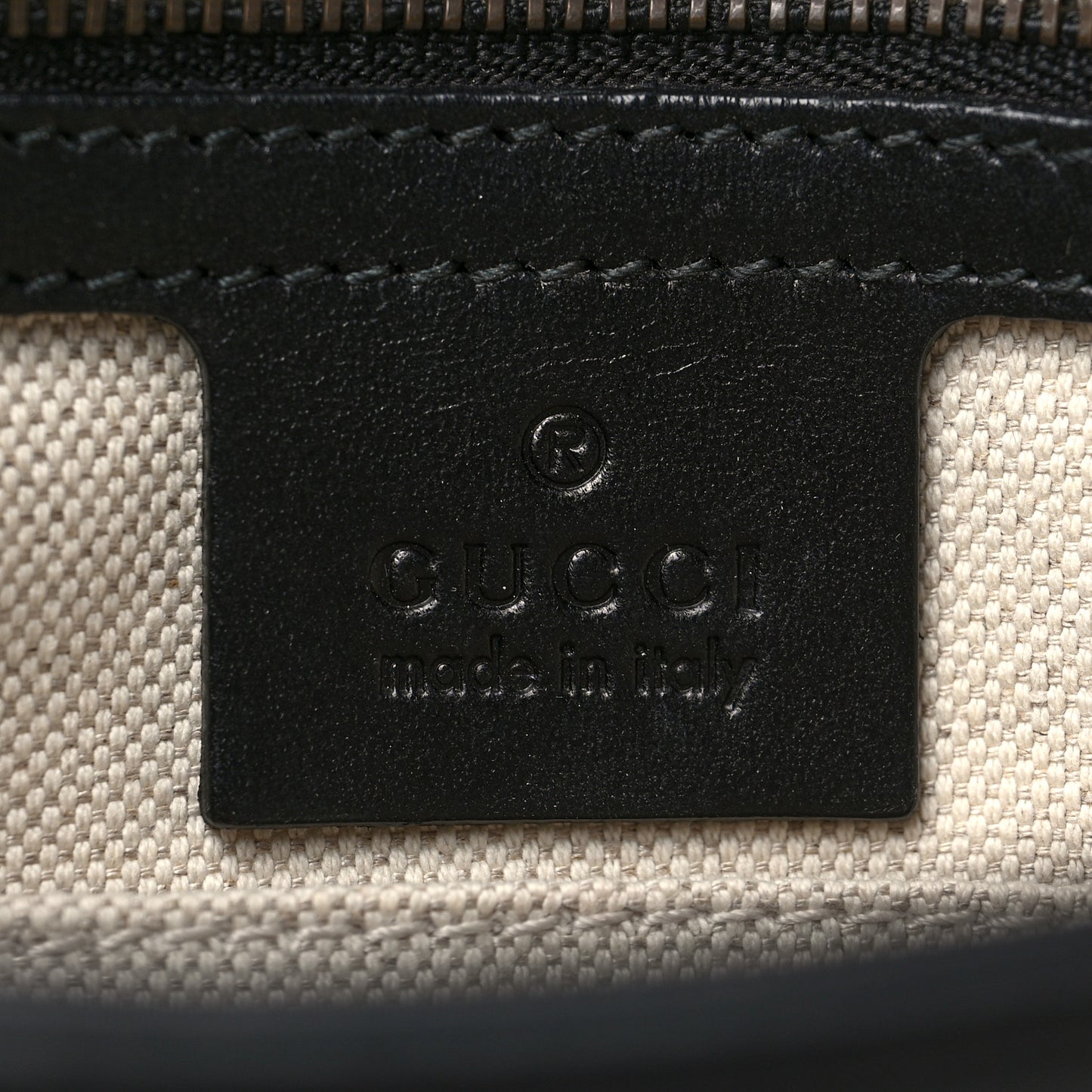 Smooth Calfskin Large Bright Bit Shoulder Bag Black