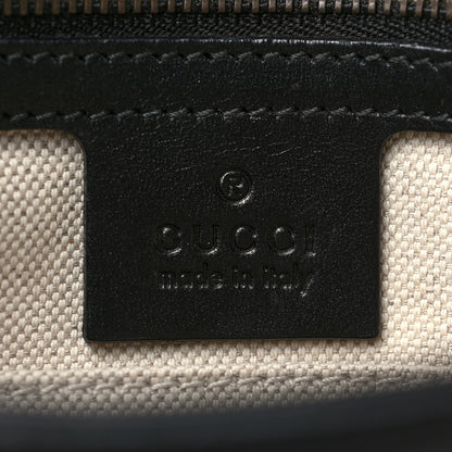 Gucci Smooth Calfskin Large Bright Bit Shoulder Bag Black 6 of 11