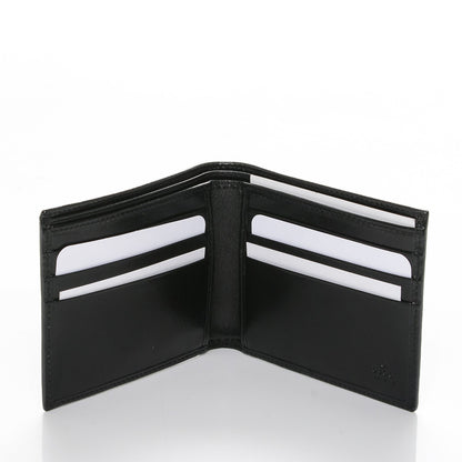 Gucci Mens Monogram Bi-Fold Wallet Black 5 of 6