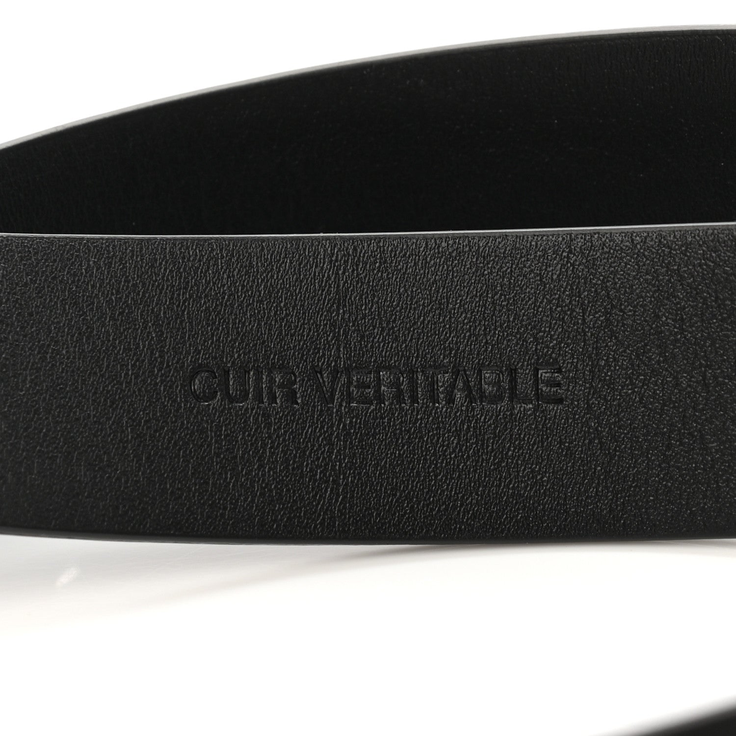 Chanel Calfskin Paris Button CC Belt 90 36 Black 7 of 8