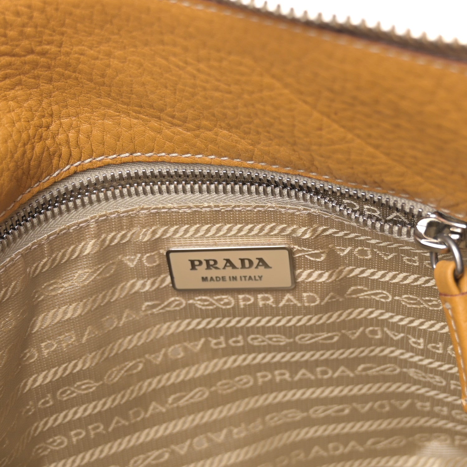 Prada Vitello Daino Hobo Sughero 6 of 14