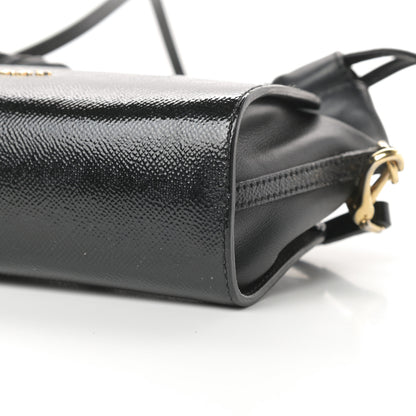 Burberry Patent Grained Calfskin Little Crush Black 11 of 13