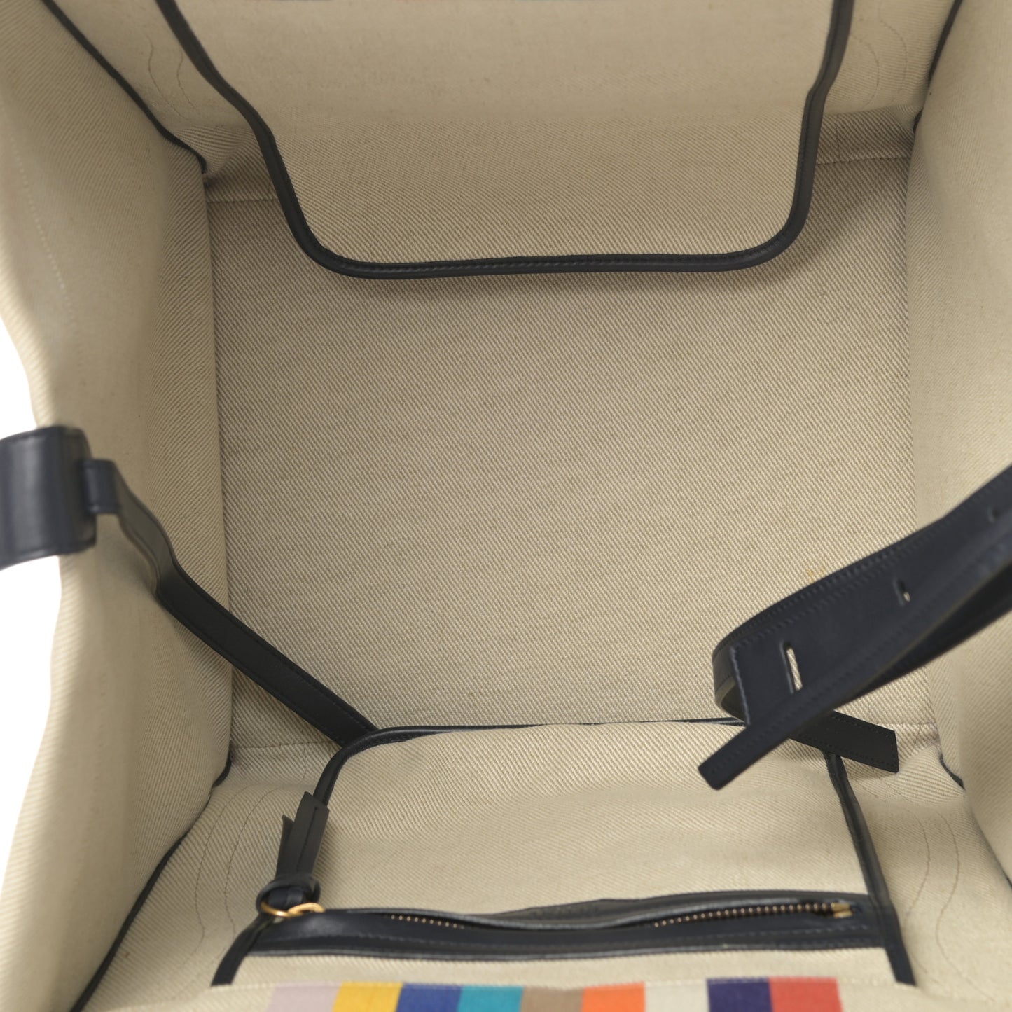 Cotton Canvas Medium Phantom Luggage Multicolor