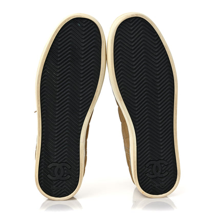 Chanel Quilted High Top Sneakers 41 5 of 10