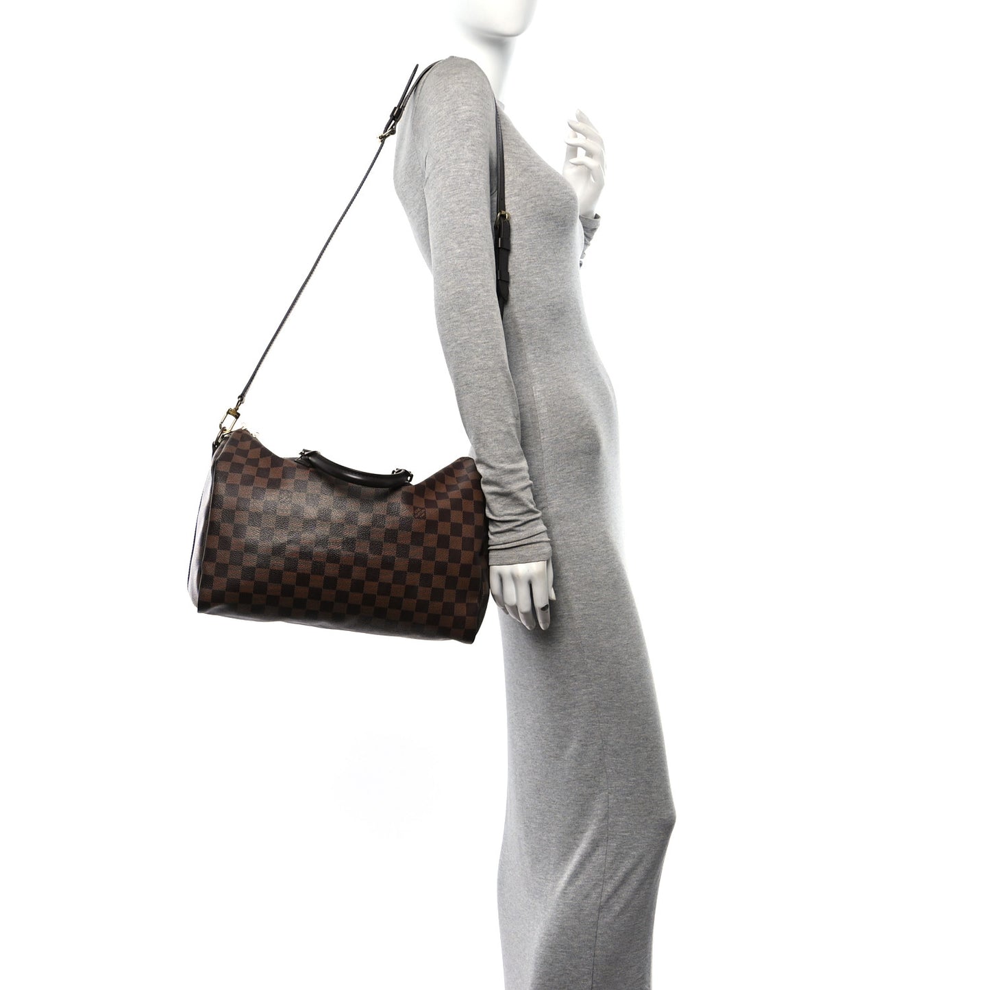 Damier Ebene Speedy Bandouliere 35