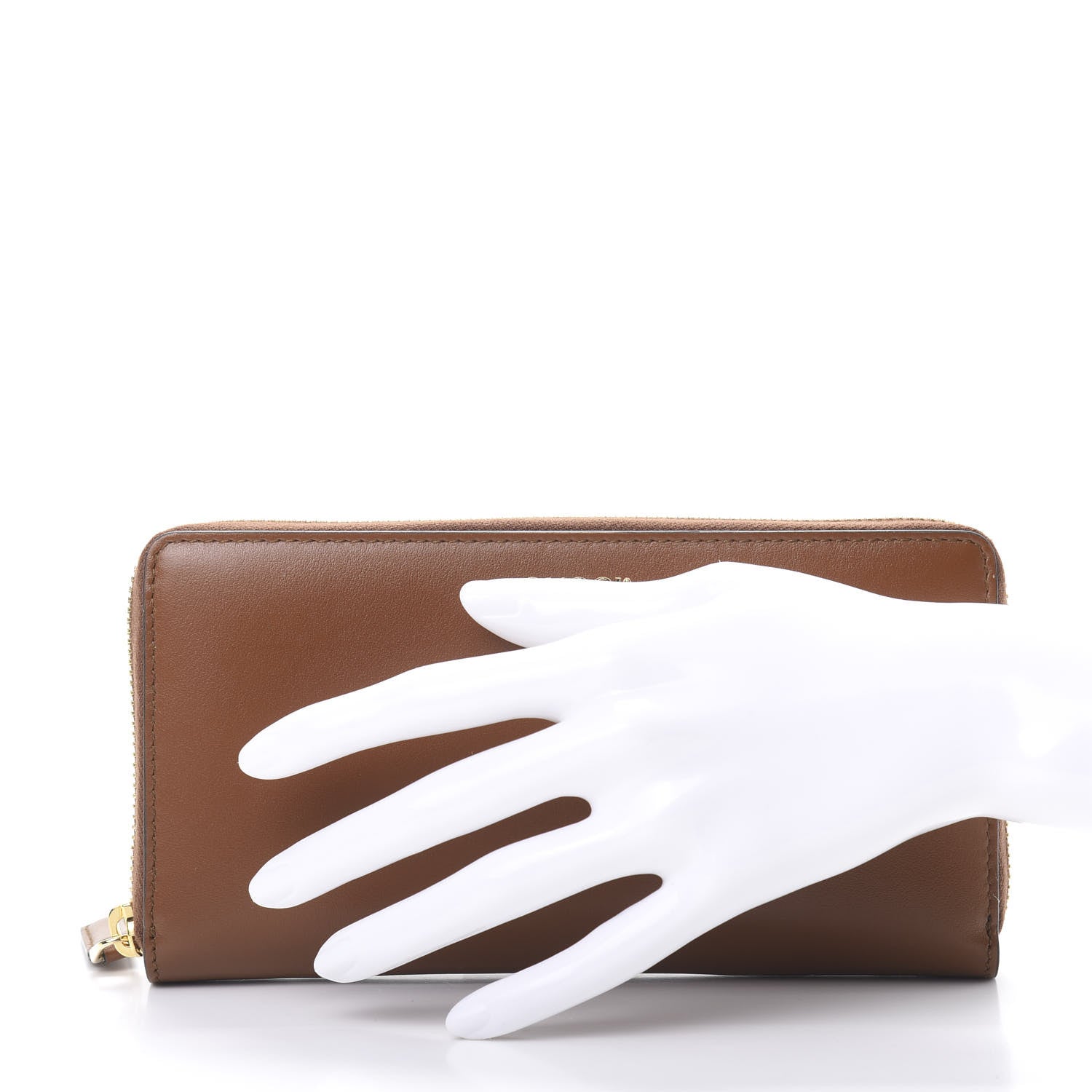 Gucci Plutone Calfskin Logo Zip Around Wallet Cuir 2 of 7