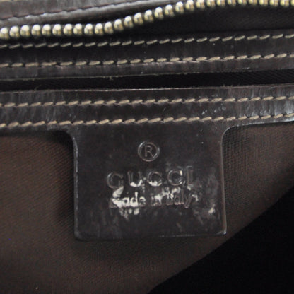 Gucci Monogram Large Joy Boston Dark Brown 8 of 9