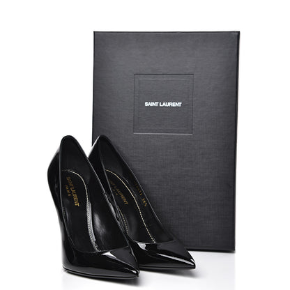 Saint Laurent Patent Opyum 110 Pumps 38.5 Black 9 of 9