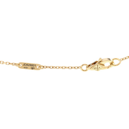 Van Cleef & Arpels 18K Yellow Gold Mother of Pearl Sweet Alhambra Pendant Necklace 5 of 5