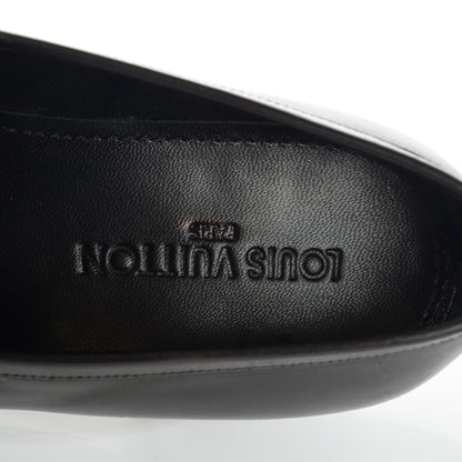 Louis Vuitton Mens Calfskin Earl Loafer Black 9.5 7 of 8