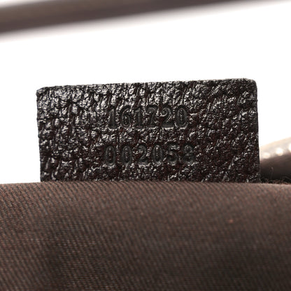 Gucci Monogram Small Princy Satchel Dark Brown 7 of 10