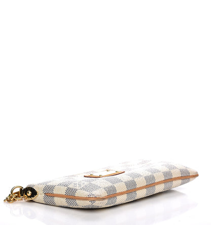 Louis Vuitton Damier Azur Pochette Milla MM 4 of 9