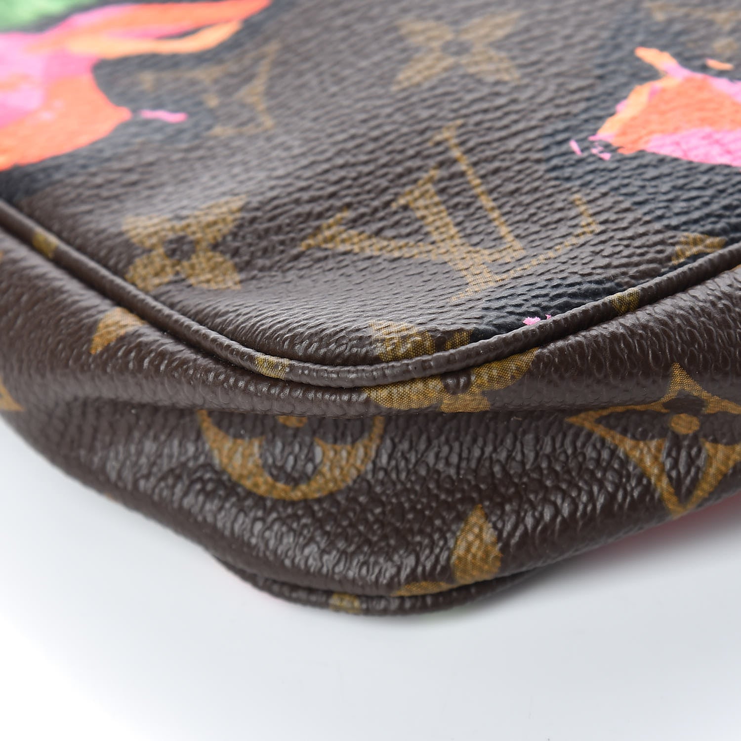 Louis Vuitton Monogram Roses Pochette Accessories 9 of 14