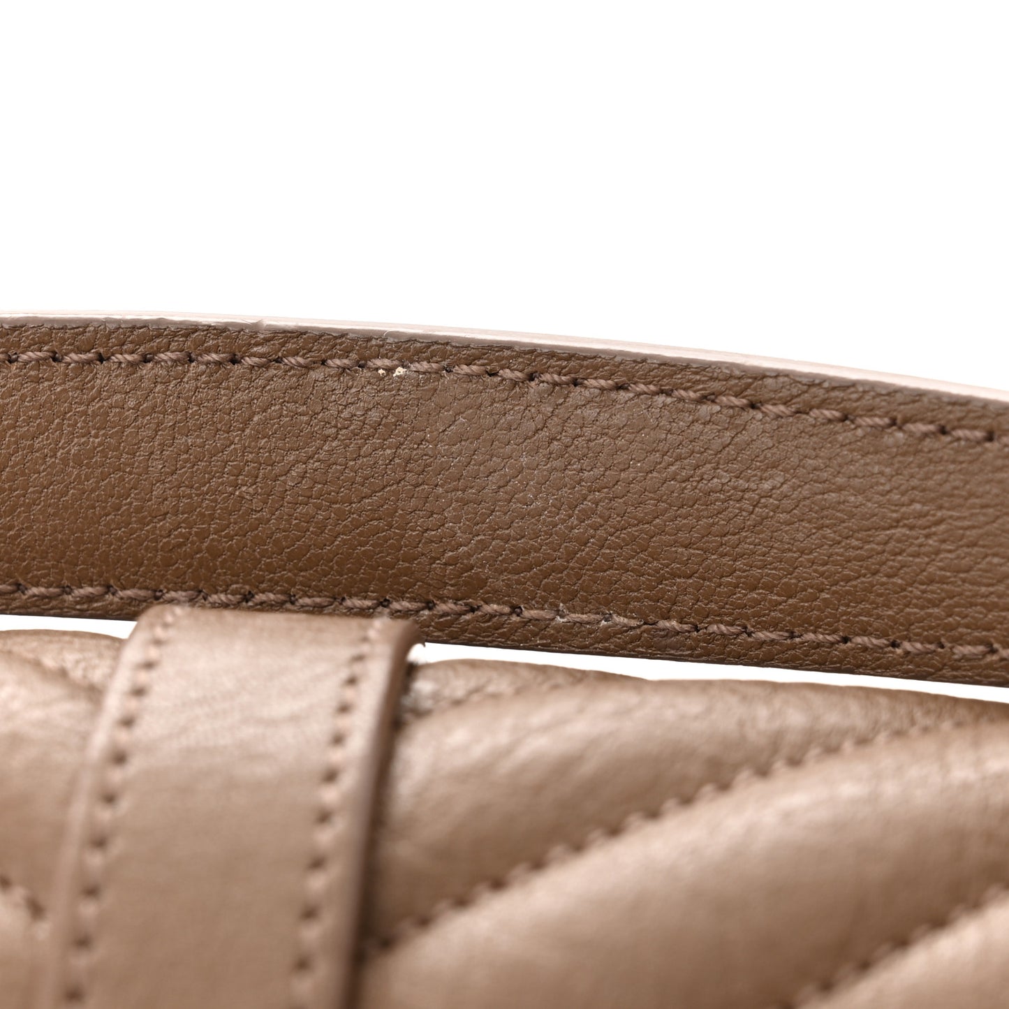 Sheepskin Matelasse Chevron Monogram Medium College Bag Fard