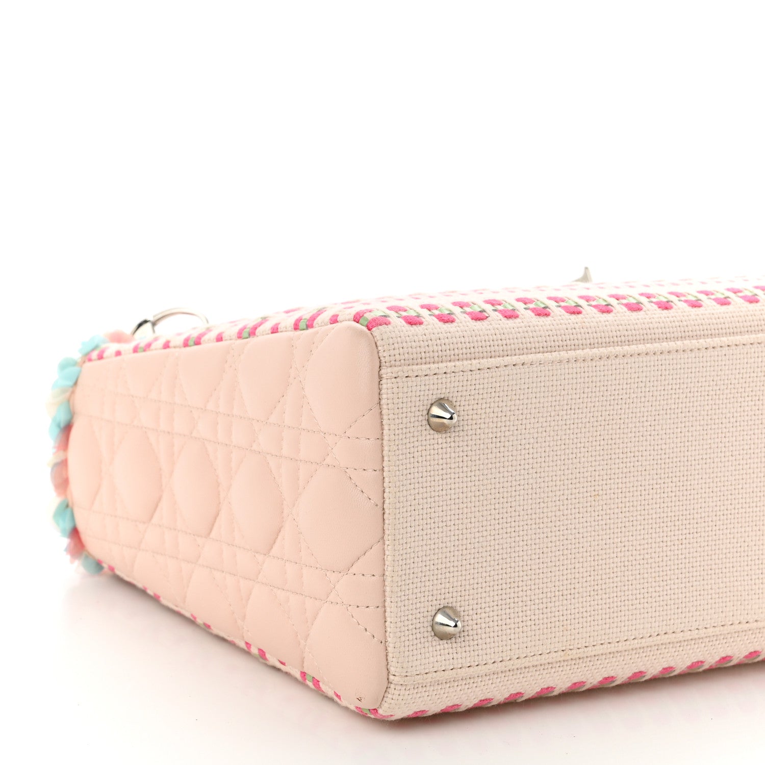 Christian Dior Tweed Medium Lady Dior Multicolor 7 of 8