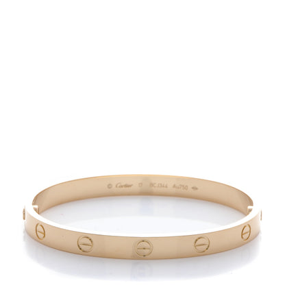 Cartier 18K Yellow Gold LOVE Bracelet 17 1 of 8