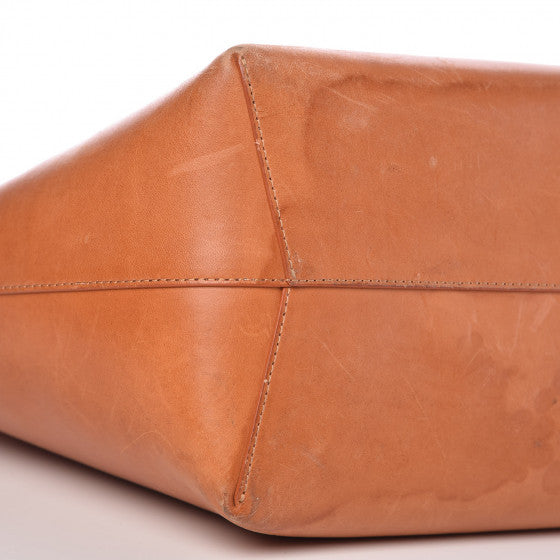 Calfskin Mini Bucket Bag Cammello Rosa