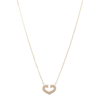 Cartier 18K Yellow Gold Medium Hearts and Symbols Necklace 1 of 7