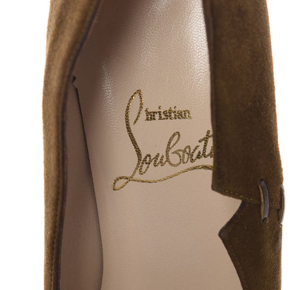 Christian Louboutin Suede Pumps 38 Green 8 of 12