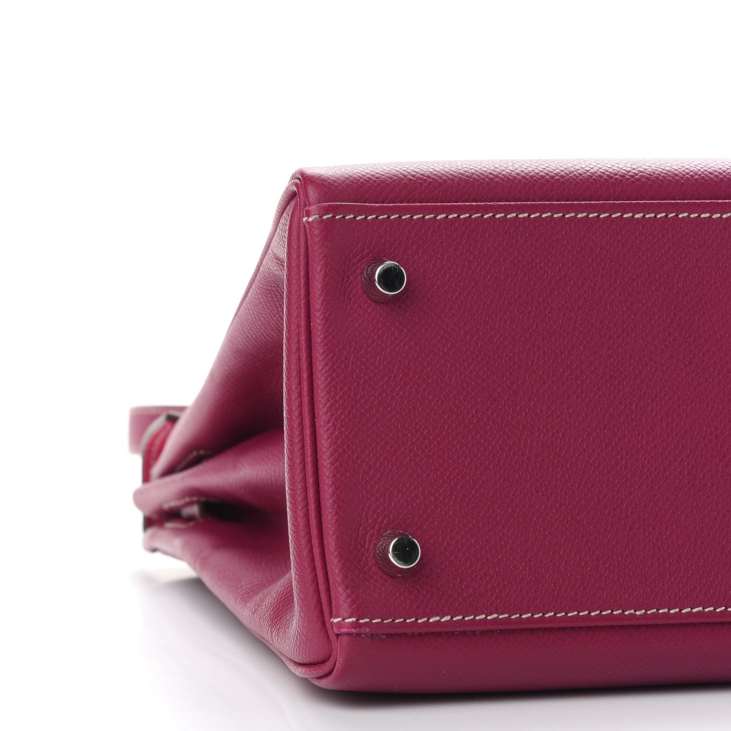 Hermes Epsom Candy Kelly Retourne 32 Tosca Rose Tyrien 8 of 11