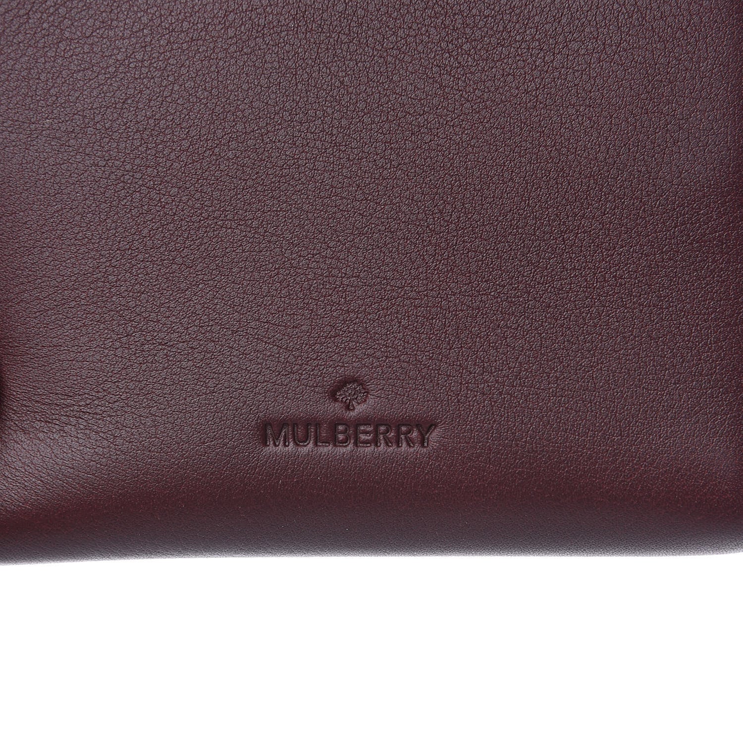 Mulberry Silky Calf Cara Delevigne Zip Around Small Wallet Oxblood 8 of 9