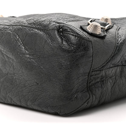 Balenciaga Chevre Giant 21 Silver Hardware Day Hobo Black 9 of 12