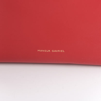 Mansur Gavriel Calfskin Mini Bucket Bag Flamma 6 of 15