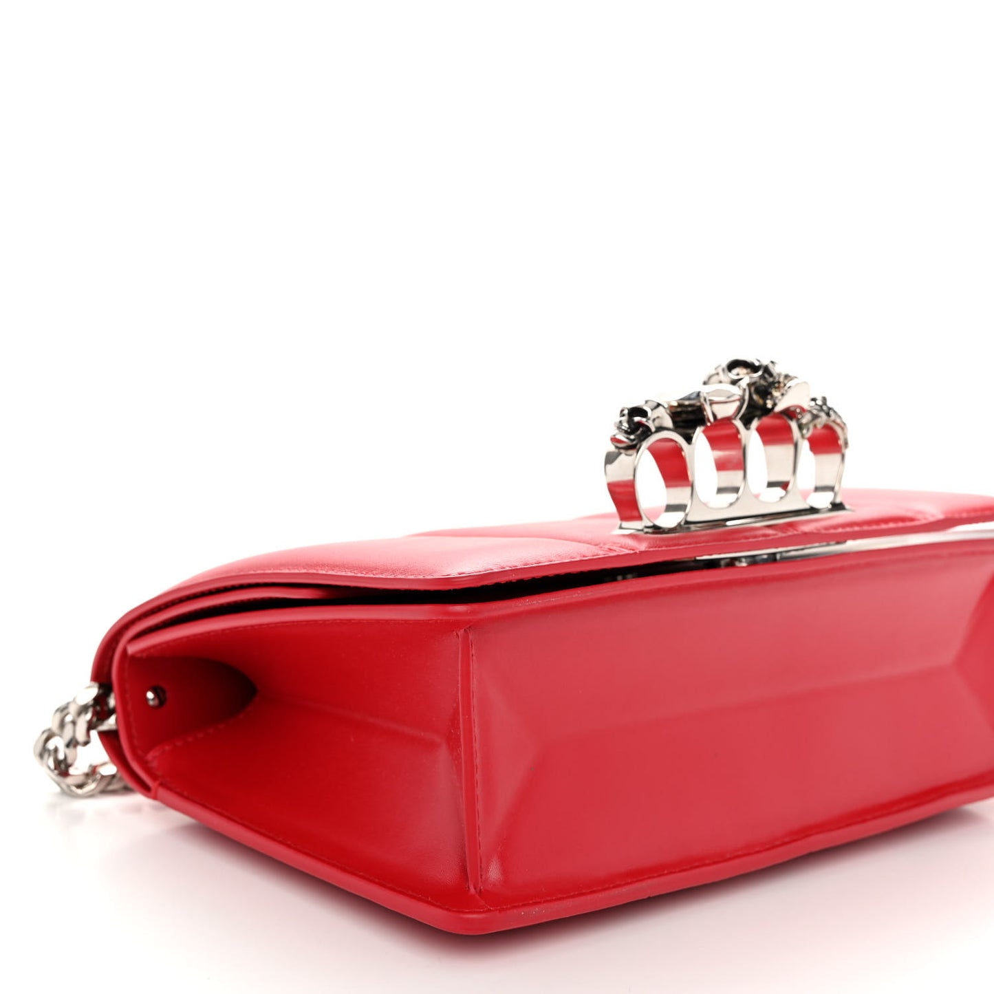 Calfskin Small Slash Bag Welsh Red