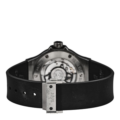 Hublot Stainless Steel Rubber Diamond Pave Bezel 38mm Big Bang Automatic Watch Black 365.SX.1170.LR.1104 3 of 5