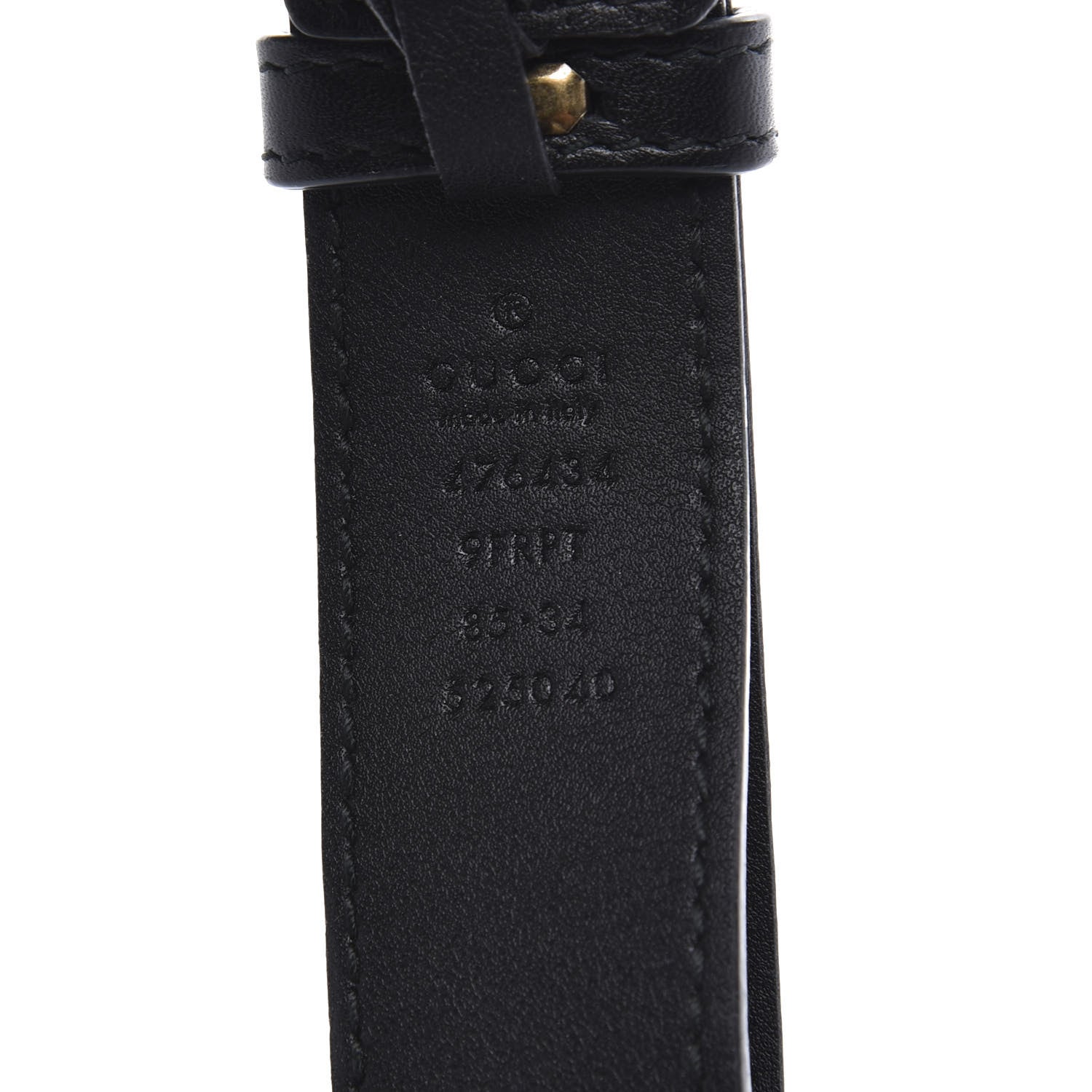 Gucci Velvet Matelasse Marquise Crystals GG Marmont Belt Bag 85 34 Black 14 of 14